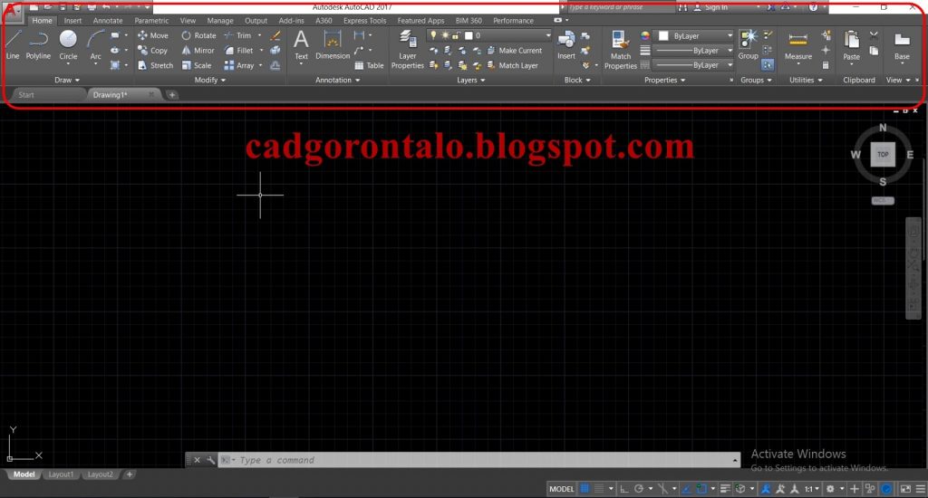 Cara Mengatur Autocad Classic Di Autocad - Perpusteknik.com