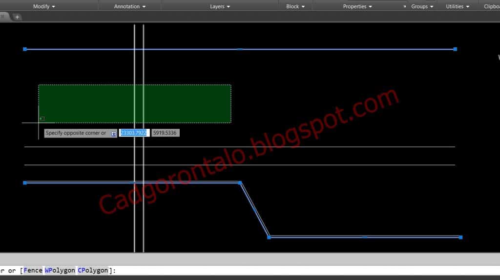 2 Cara Memotong Garis Di Autocad Dengan Perintah Trim