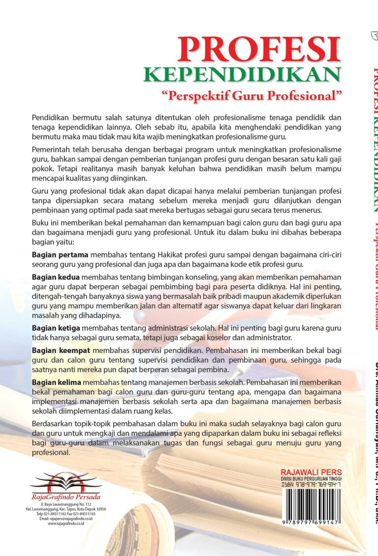 Filosofis Profesionalisme Dalam Guru Profesional: Membawa Pendidikan Ke ...